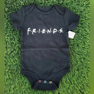 NEW FRIENDS Logo Onesie/ Bodysuit